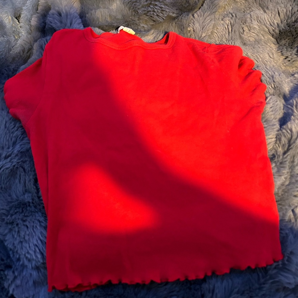 ❤️Red crop top